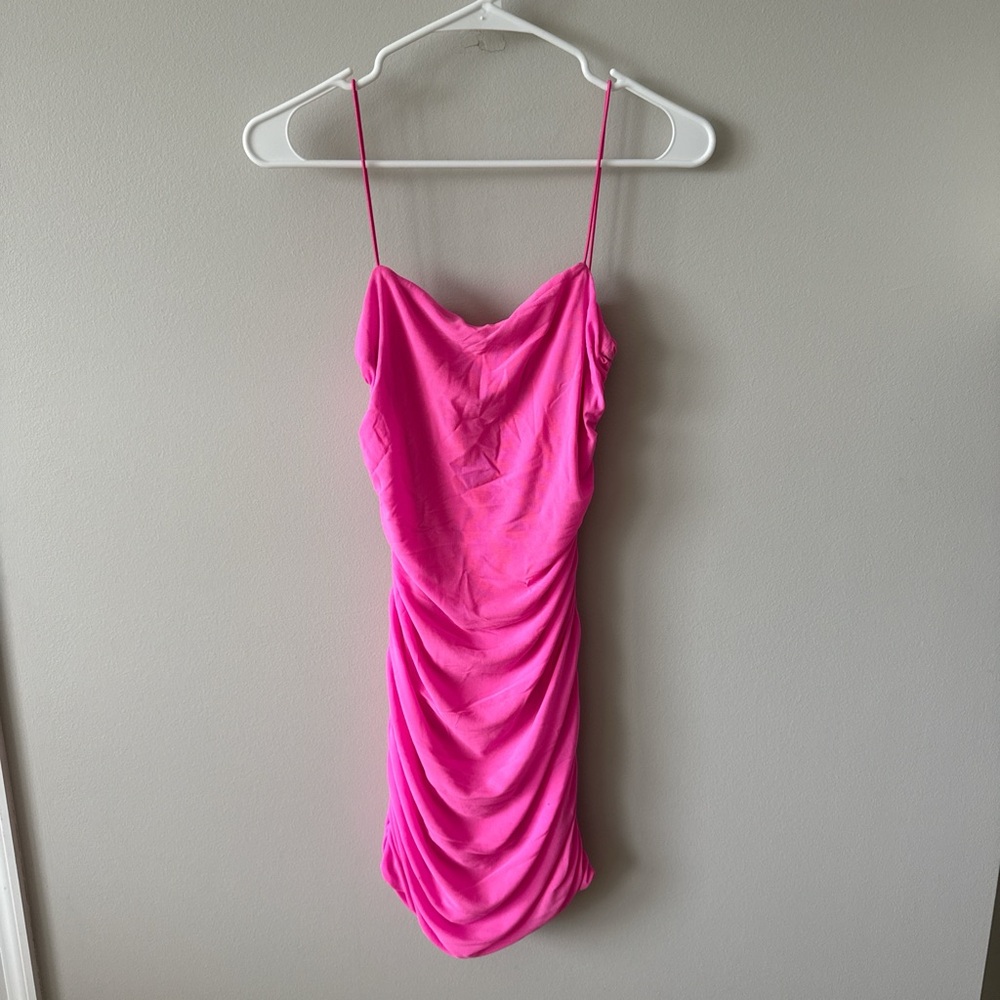 Princess Polly Vibrant Pink Dress
